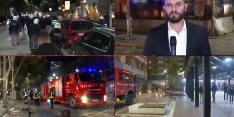I riu 'boksier' u përplas me 6 policë në protestën e dhunshme, gazetari: Djali i efektivit dhe gazetares