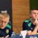 Irlandë-Izrael: tensione para ndeshjes dhe kaos në konferencën për shtyp