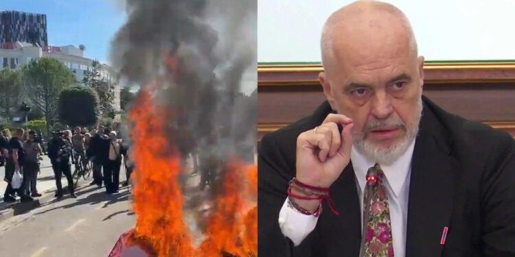 Ja edhe mëma e dhunës — Rama: PD, pasi shkatërroi me maskat e studentëve, mbron autorin e terrorit urban