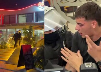 Kam kokore biçiklete, për çfarë më…? Policia kontrollon brenda lokalit në Tajvan, shoqëron një person