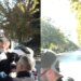 Kaos te Parku Rinia: disa efektivë kapin një protestues, i riu iu ik nga duart policëve dhe “fluturon”