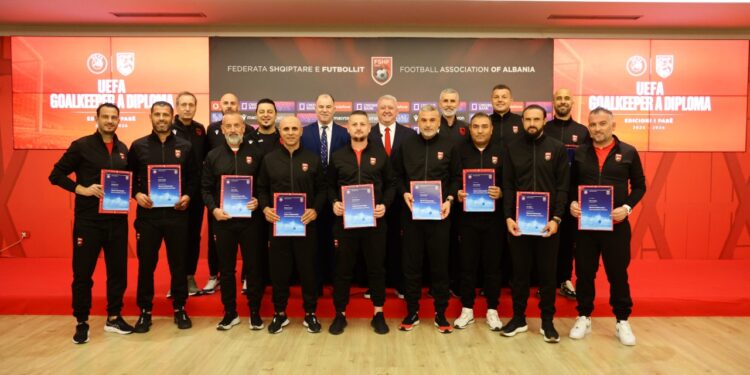 Kursi i parë UEFA Goalkeeper A përfundon me sukses; Duka: Një zhvillim shumë i rëndësishëm për futbollin shqiptar