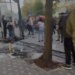 LAJM I FUNDIT/ Tensione në protestë: tubuesit përplasen me efektivët, policia i largon me gazlotsjellës