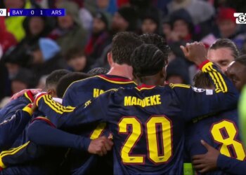 LIVE Bayern-Arsenal: Festa angleze shpërthen në Mynih, VAR i vjen në ndihmë skuadrës së Artetës (Video)