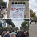 LIVE/ Studentë dhe pedagogë para zyrës së Kryeministrit, nuk ka tym të bardhë për dialog me Ramën
