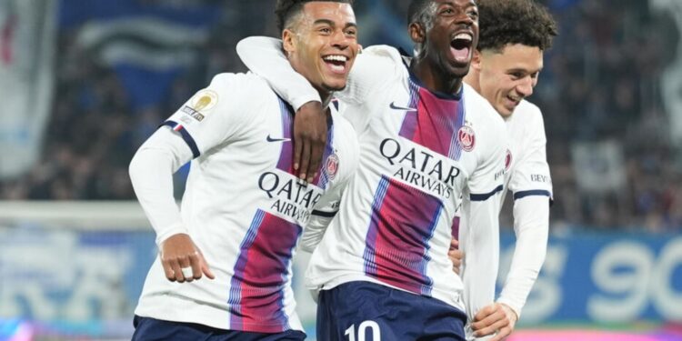 Ligue 1: Paris Saint Germain mposht Strasburg dhe i bashkohet Monacos në krye