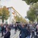Live/ Nis protesta e studentëve përpara Ministrisë së Arsimit, hidhen vezë drejt godinës