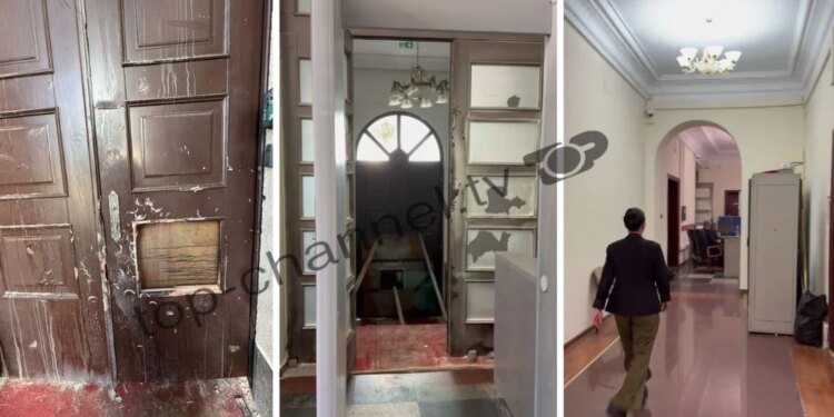 Mbledhja e Sekretariatit të Etikës për kërkesën e përjashtimit të deputetëve të PD-së, drejt zyrës me pengesa