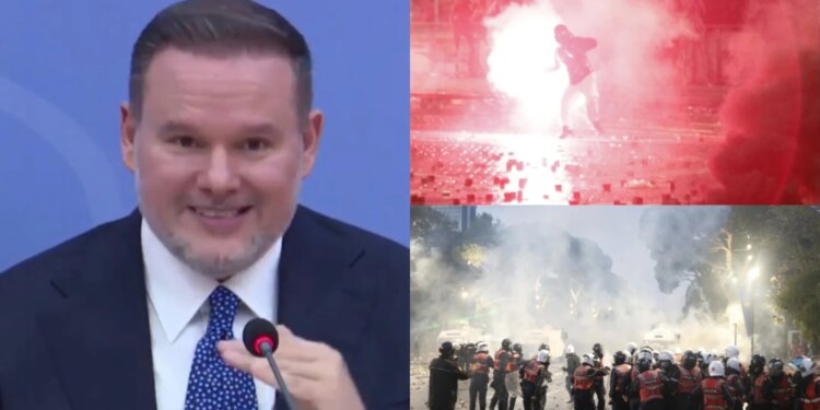 Ministri Demo: Intensiteti i dhunës si asnjëherë më parë, 347 të lënduar; shqetëson pjesëmarrja e të miturve