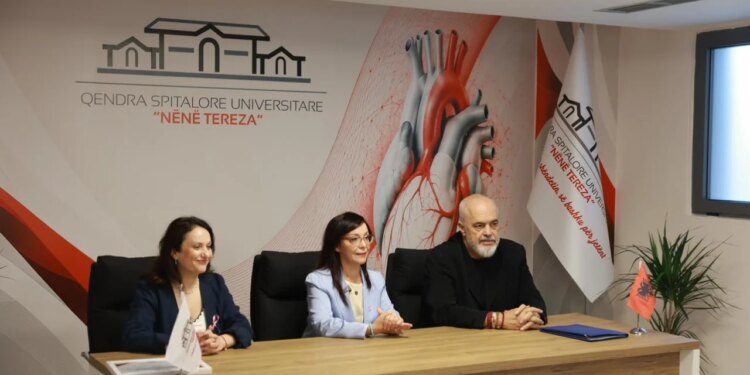 Ndryshon menaxhimi: Spitali i ri i Kardiokirurgjisë, Rama—Pa kufizim buxheti për QSUT dhe plan strukturë private brenda spitalit