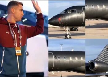 Një fluturim rekord, Cristiano Ronaldo largohet nga grumbullimi i Portugalisë dhe çmend rrjetin