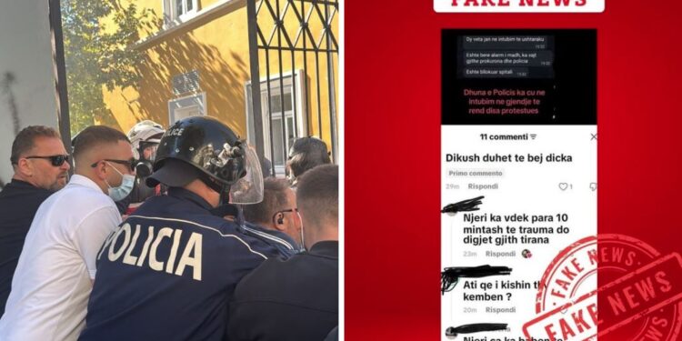 Nuk ka asnjë humbje jete: Protesta e dhunshme te Ministria e Arsimit, disa persona përfundojnë në spital