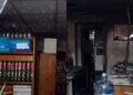 Pamjet pas zjarrit në Gjykatën e Lartë: dosje të shpërndara, dritare të thyera dhe mobilie të djegura