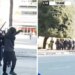Pas shkatërrimit të selisë së PS-së, protestuesit zhvendosen te Kryeministria dhe marrin gurë e barriera metalike