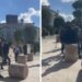 Pedagogë e studentë të Mjekësisë në protestë, refuzojnë dialogun me Ramën, rrokullisin stolat e betonit nëpër bulevard
