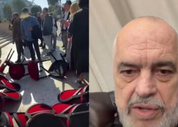 Pedagogët dhe studentët refuzojnë dialogun; Rama i ndjek nga zyra dhe iu përgjigjet