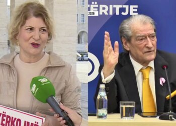 Pedagogët në protestë lidhur me PD, Gruaja e Olldashit i përgjigjet Berishës: PD/PS duan të minojnë revoltën studentore