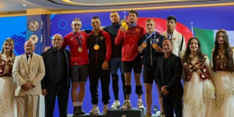 Peshëngritje: Samuel Rrasa fiton bronzin në Evropianin e të rinjve dhe U23
