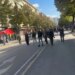 Policia ndryshon strategji gjatë protestës, kordoni vendoset më larg Ministrisë së Arsimit