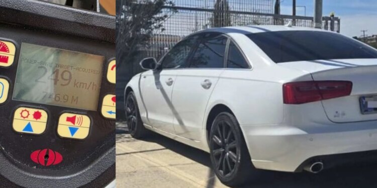 Policia sekuestron Audin dhe arreston ‘Schumacherin’ shqiptar që lëvizte me 249 kilometra në orë