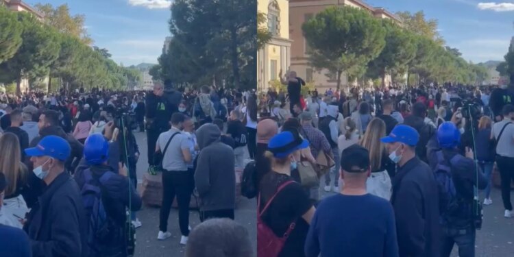 Protestuesit marshojnë drejt Kryeministrisë; pritet sërish përballje me policinë