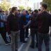 Protestuesit para Ministrisë së Arsimit kërkojnë që deputetët e PD-së të largohen