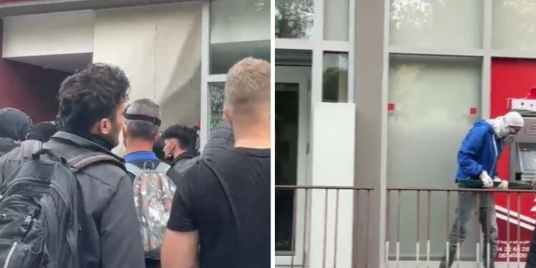 Protestuesit shkatërrojnë një tjetër degë të bankës së nivelit të dytë; alarmi i sigurisë ndizet menjëherë