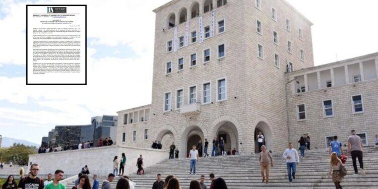 Sindikata e Universiteteve për protestën 8-orëshe të djeshme: Zëri i studentëve duhet të dëgjohet, dhuna e papranueshme