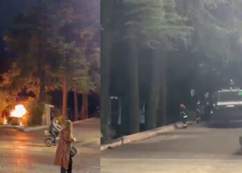 Situata para Kryeministrisë tensionohet, hidhet molotov drejt efektivëve, afrohet autoboti për shpërndarjen e turmës