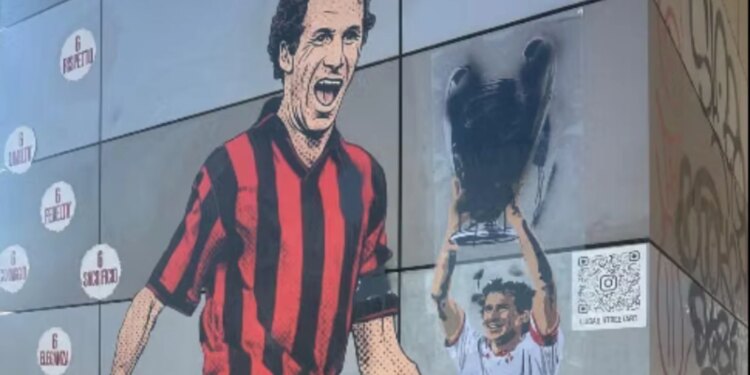 Skandaloze dhe e turpshme — Gazetari italian denoncon tjetër dëmtim të muralesit të legjendës së Milanit Franco Baresi