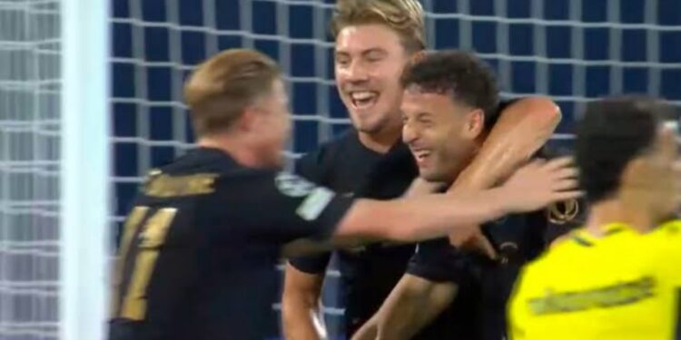 VIDEO/ Amir Rrahmani gjen rrugën e rrjetës dhe feston në Champions League