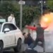 VIDEO/ Ndizet derbi i kryeqytetit, sherr me flakadanë mes tifozëve të Partizanit dhe Tiranës