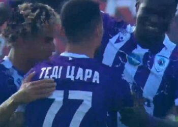 VIDEO/ Tedi Cara shënon në minutën e 7-të, ish-lojtari i Partizanit gjen rrjetën në Premier League
