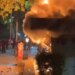 Video-Lajm: Protestuesit i vënë flakën një kioske tjetër në zonën e Tajvanit